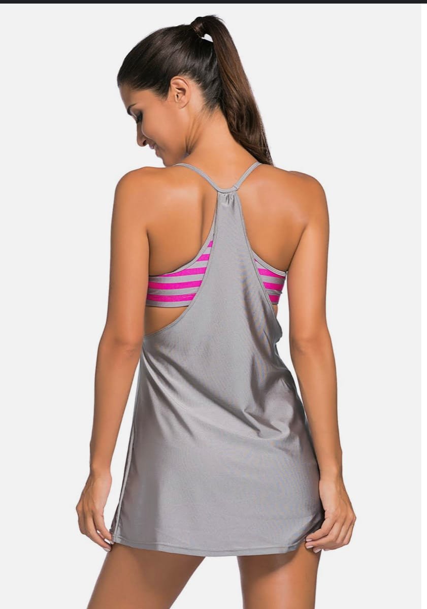 Buy swimwear for women at a store.