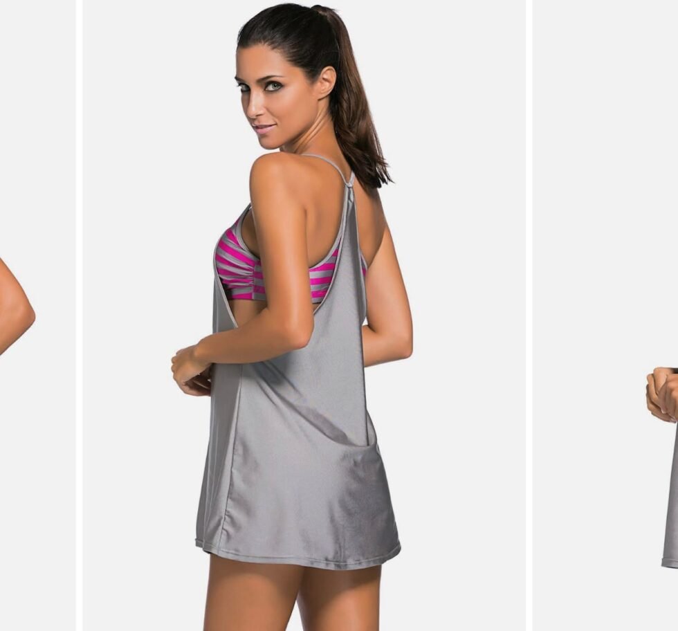 Buy swimwear for women at a store.