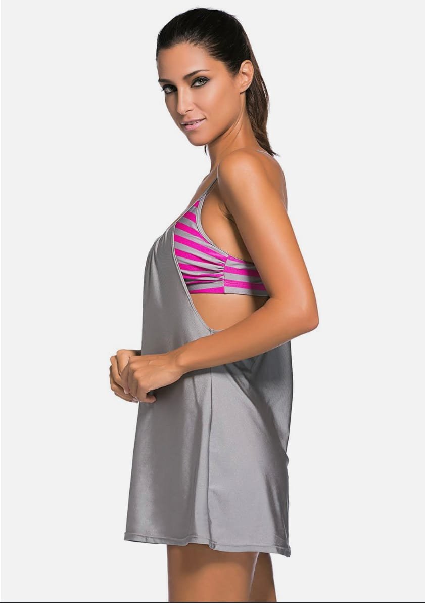 Buy swimwear for women at a store.