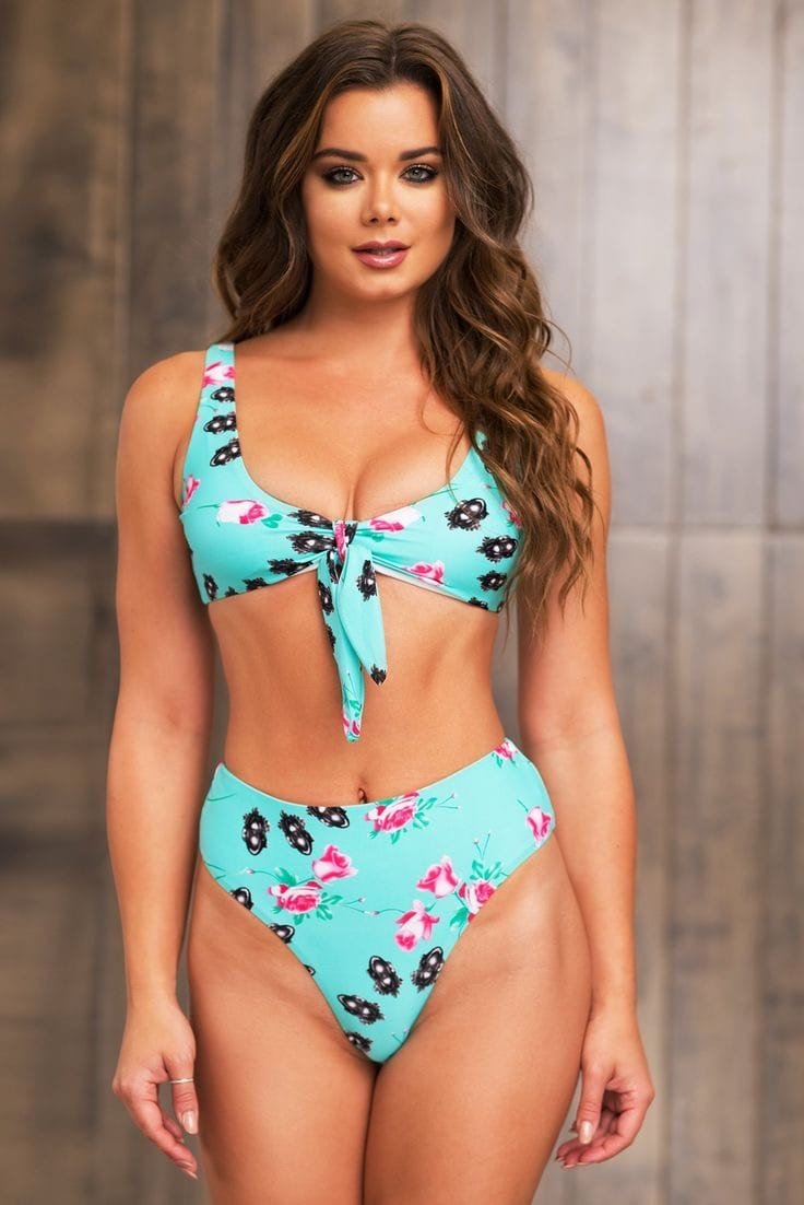 Buy swimwear for women at a store.