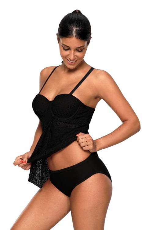 Buy swimwear for women at a store.