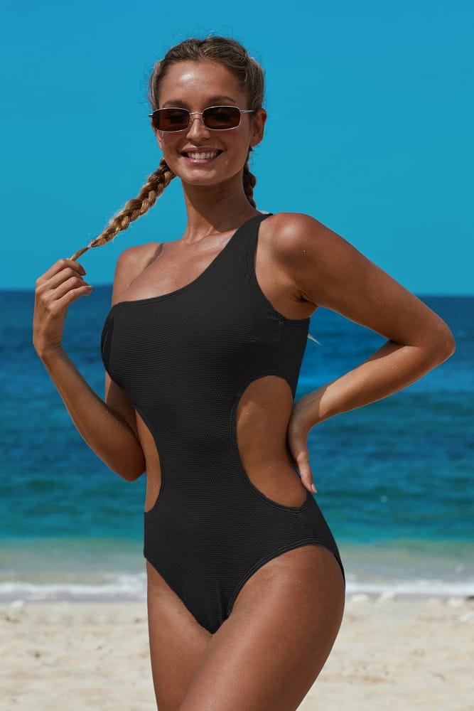 Buy swimwear for women at a store.