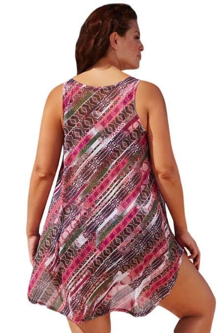 Buy swimwear for women at a store.