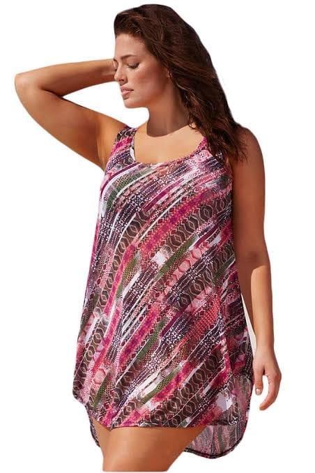 Buy swimwear for women at a store.