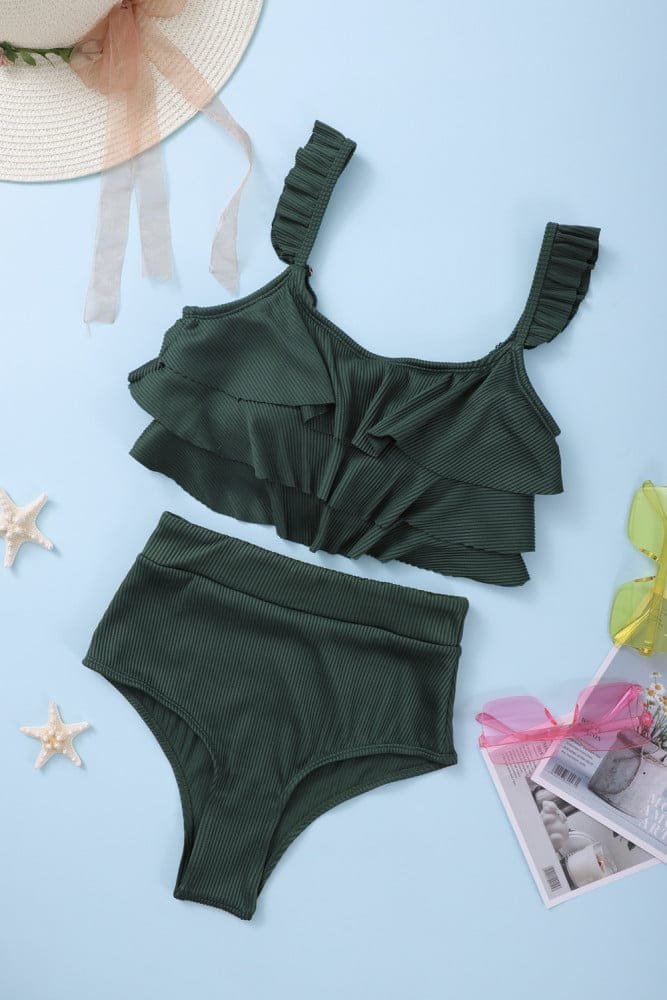 Buy swimwear for women at a store.