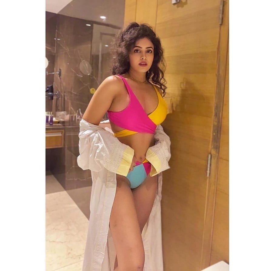 Buy swimwear for women at a store.