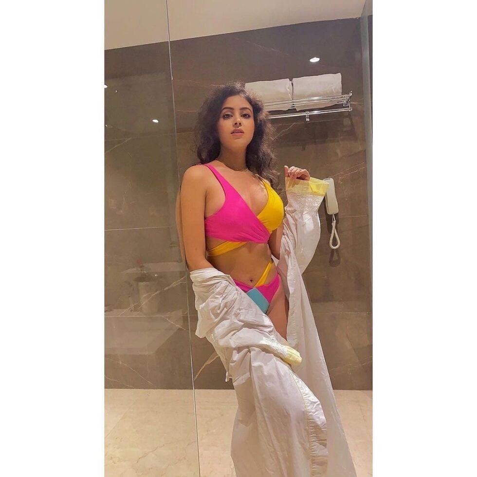 Buy swimwear for women at a store.