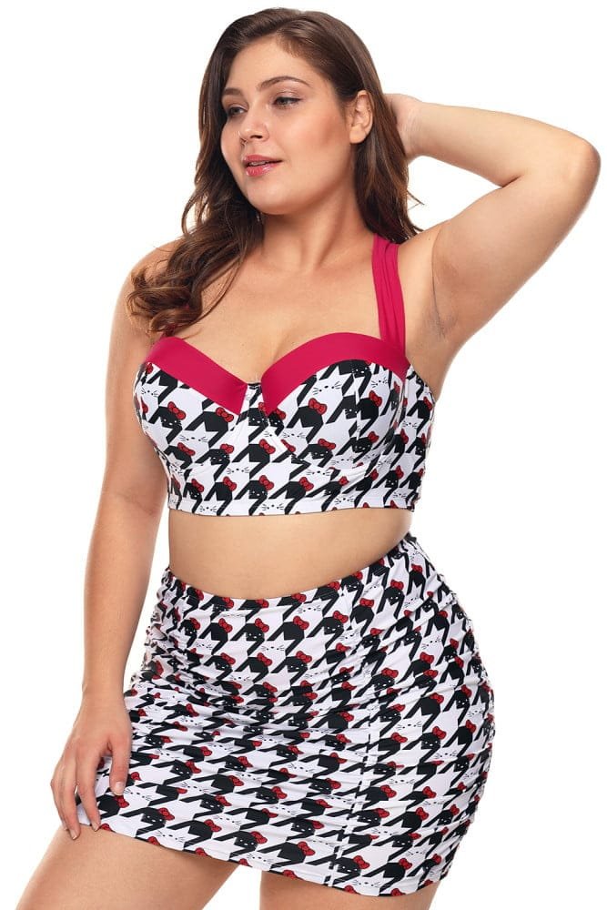 Buy swimwear for women at a store.