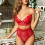 Buy swimwear for women at a store.