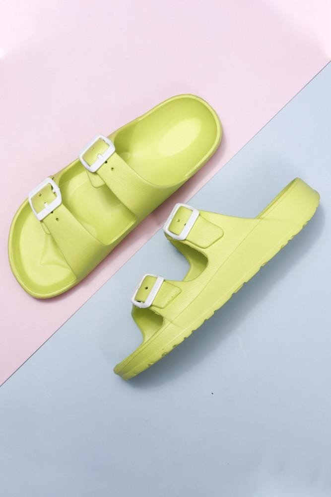 Buy swimwear for women at a store.