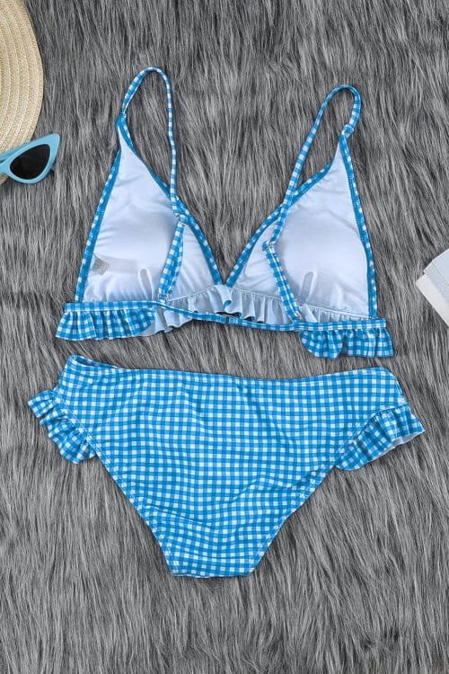 Buy swimwear for women at a store.