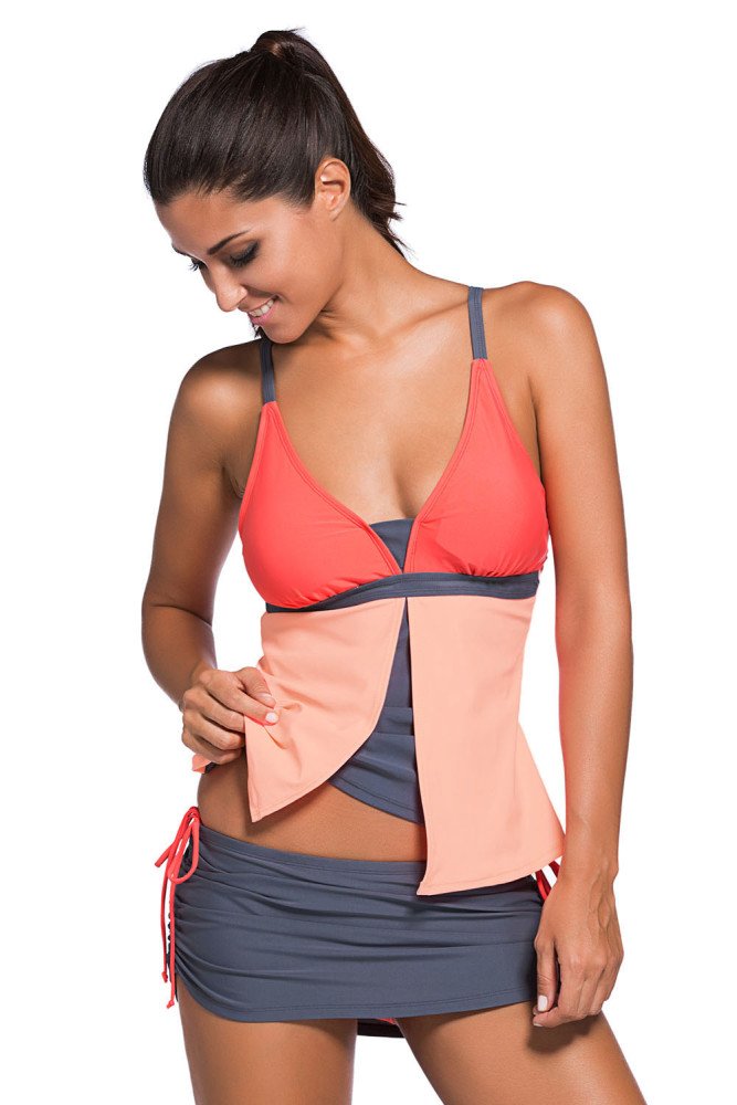 Angel Croshet Triangular Flyway Tankini Top