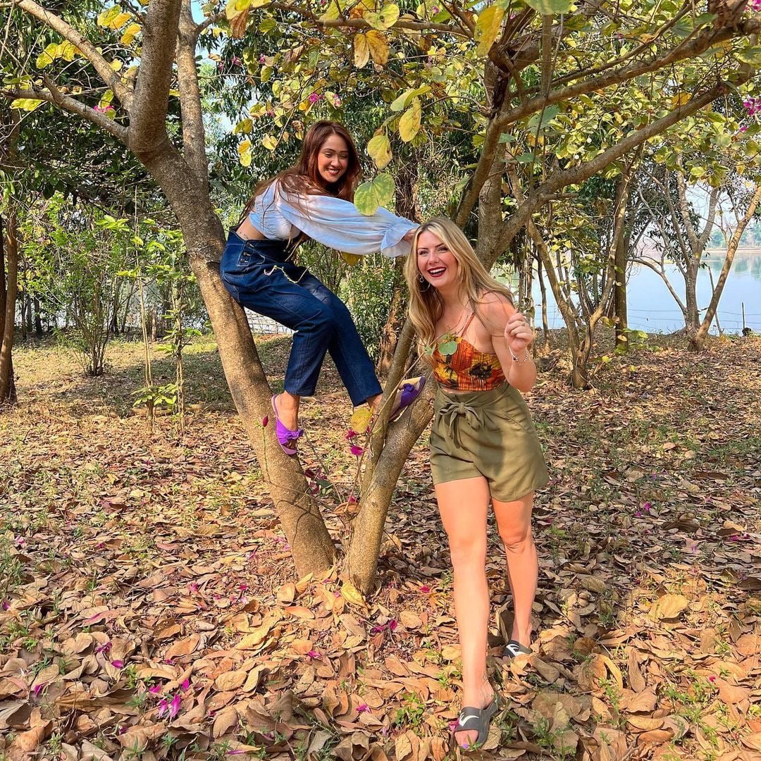 Buy swimwear for women at a store.