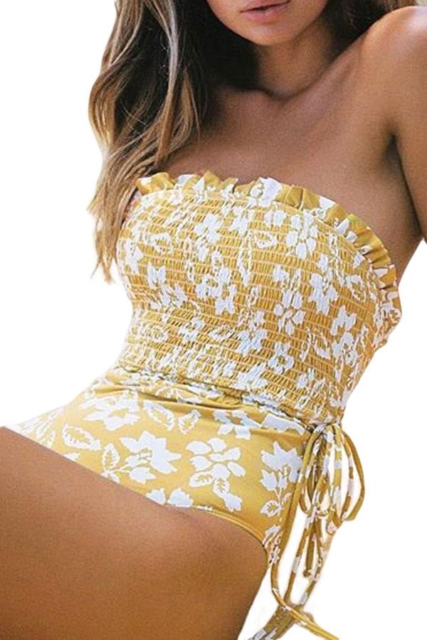 Buy swimwear for women at a store.