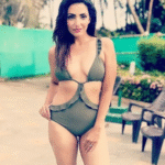 Angel Croshet Exquisite Ruffle One Piece Swimsuit