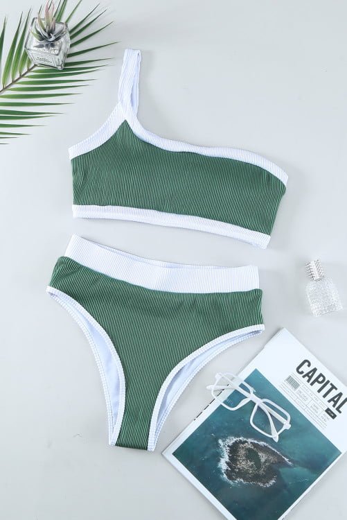 Buy swimwear for women at a store.