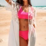 Buy swimwear for women at a store.