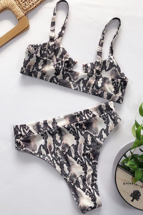 Buy swimwear for women at a store.