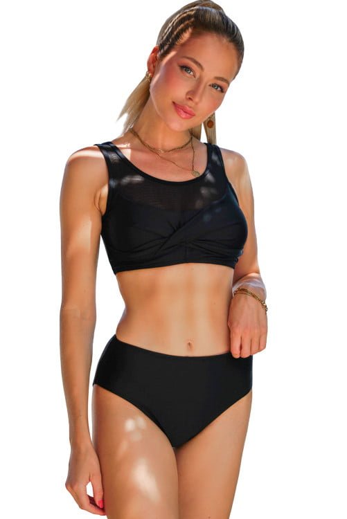 Buy swimwear for women at a store.