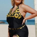 Buy swimwear for women at a store.