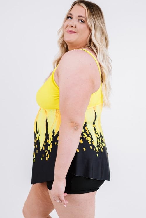 Buy swimwear for women at a store.