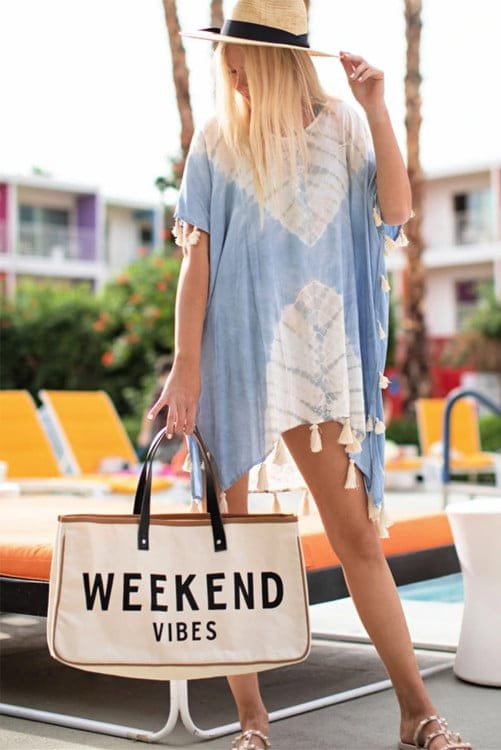 Buy swimwear for women at a store.