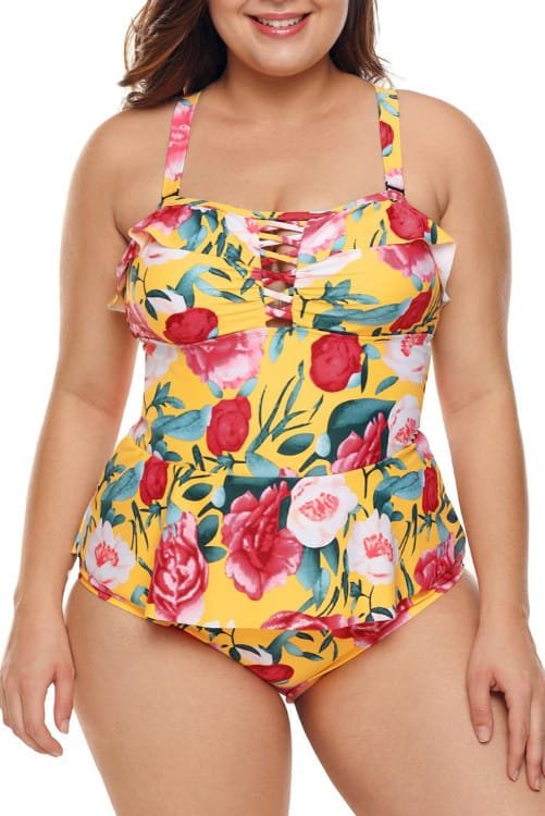 Buy swimwear for women at a store.