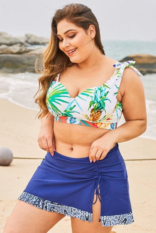 Buy swimwear for women at a store.