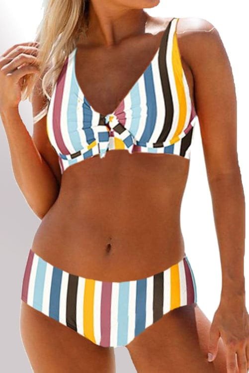 Buy swimwear for women at a store.