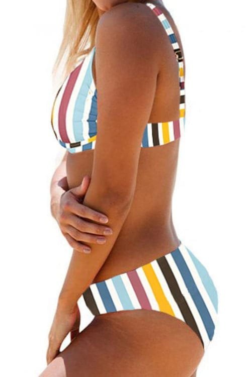 Buy swimwear for women at a store.