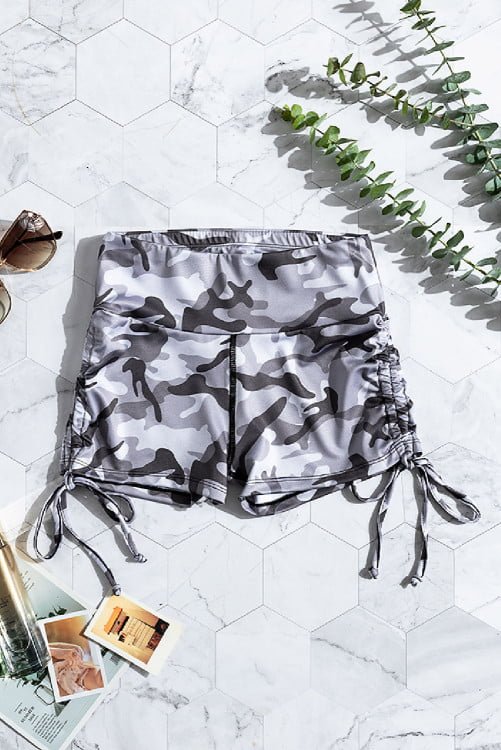 Buy swimwear for women at a store.