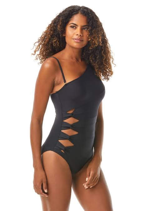 Buy swimwear for women at a store.