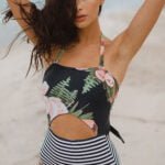 Buy swimwear for women at a store.