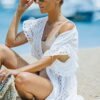 Buy swimwear for women at a store.