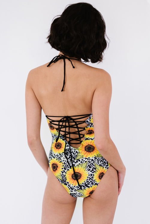 Buy swimwear for women at a store.