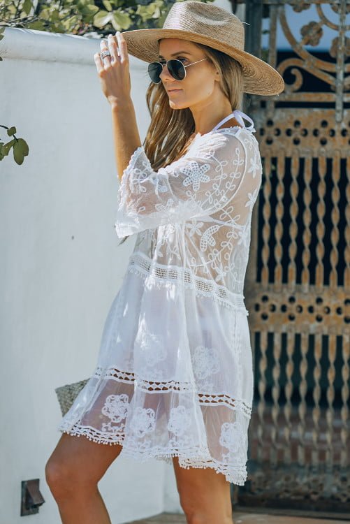 Buy swimwear for women at a store.