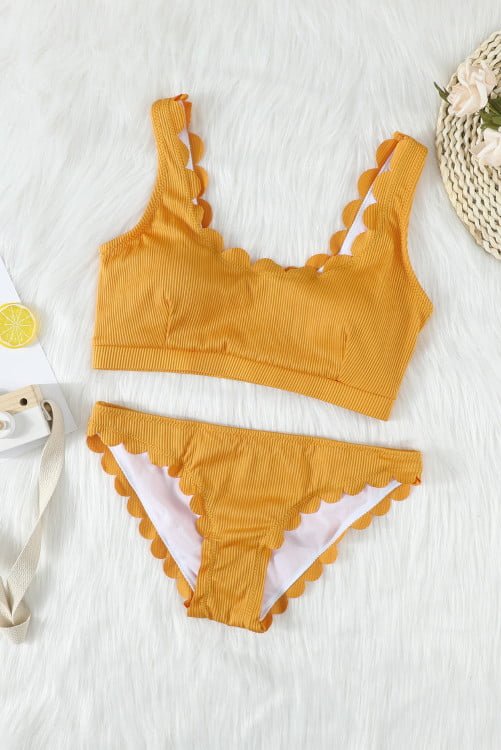 Buy swimwear for women at a store.