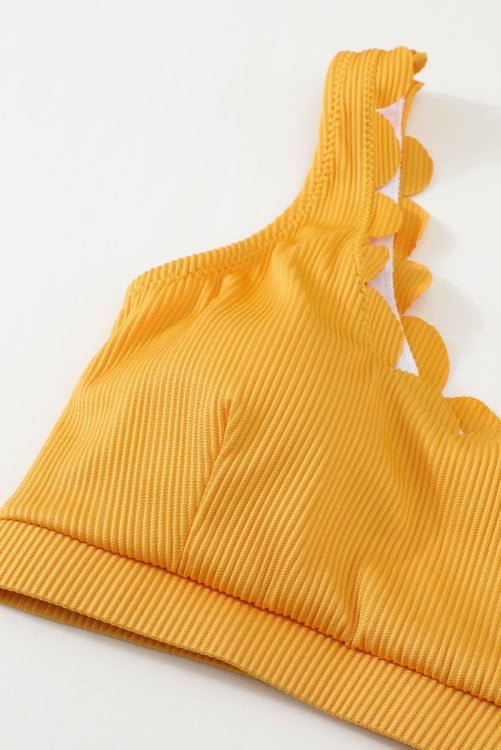 Buy swimwear for women at a store.