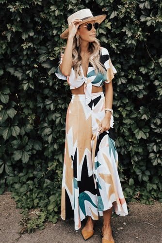 Buy swimwear for women at a store.