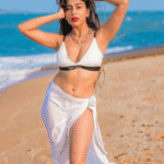 Angel Croshet Tie Waist Sheer Sarong
