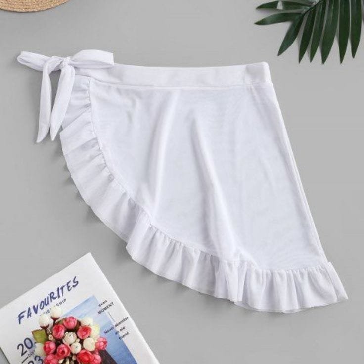 Buy swimwear for women at a store.