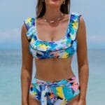 Buy swimwear for women at a store.