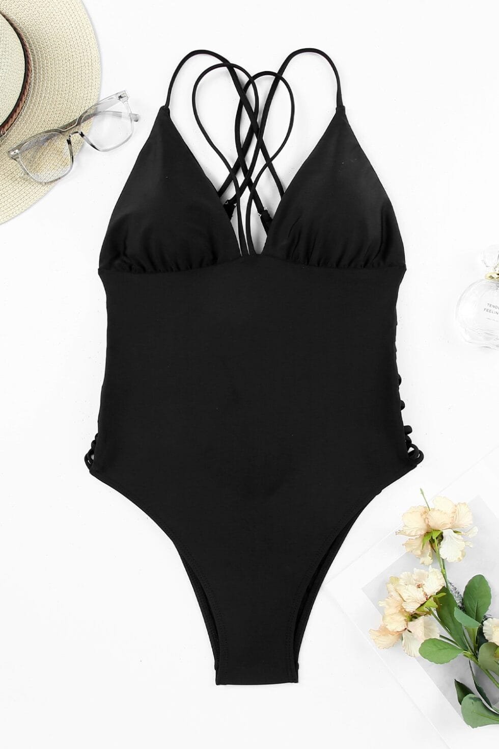 Buy swimwear for women at a store.