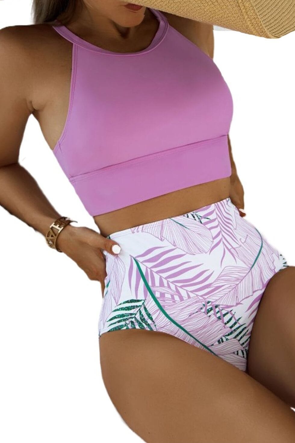 Buy swimwear for women at a store.
