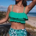 Buy swimwear for women at a store.