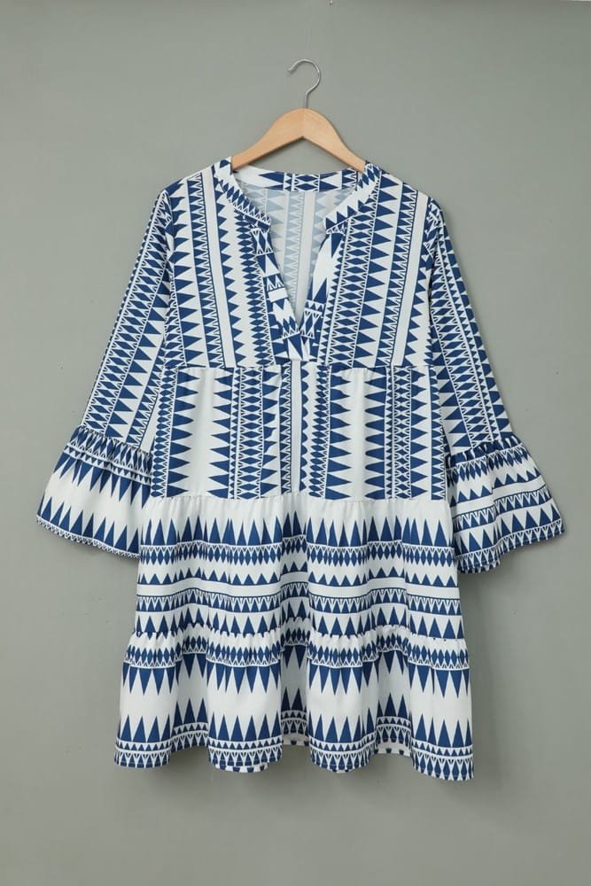 Summer Tunic Mini Dress Resort style