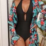 Floral Beach Coverup